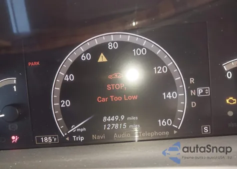 2008 Mercedes-Benz S 550 4Matic z USA, uszkodzony, nr VIN WDDNG86X38A210642